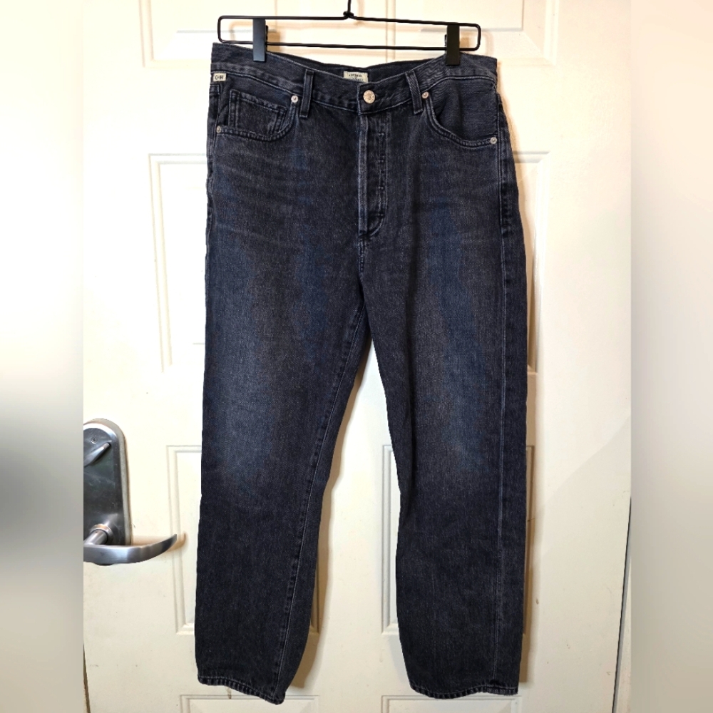 Citizens Of Humanity Button Fly Jeans Black Size 28